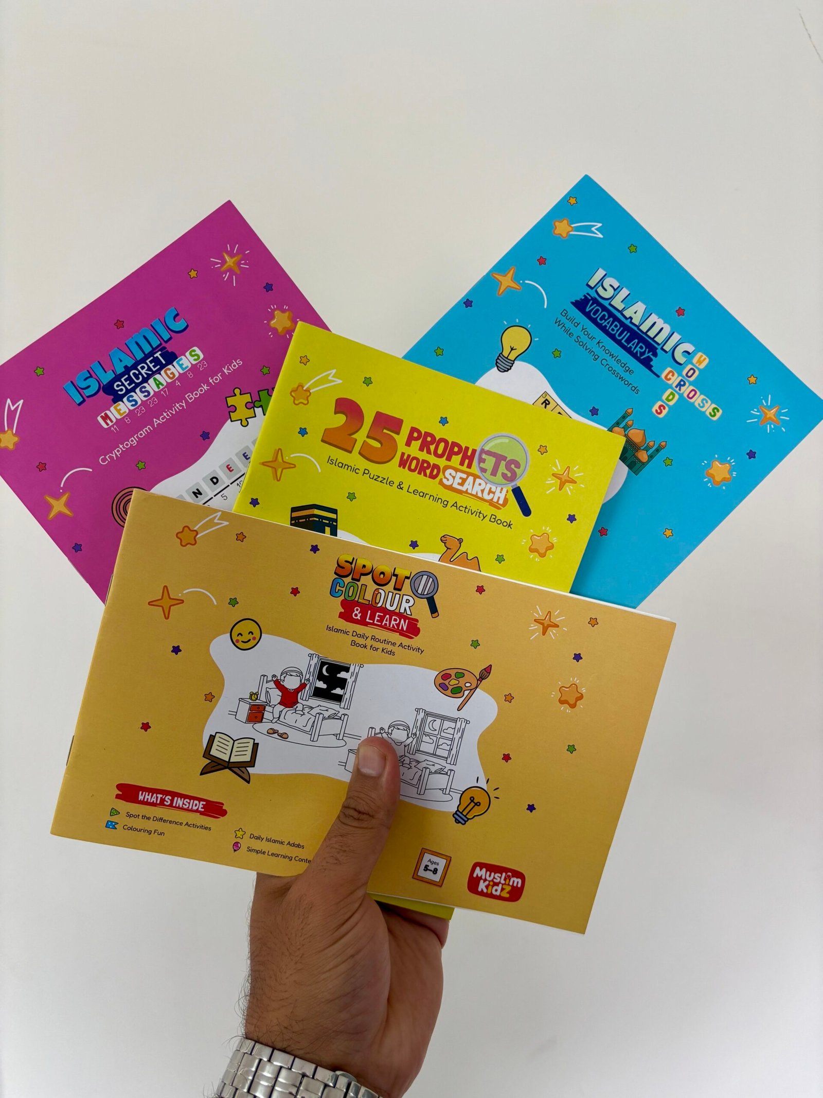 Islamic Activity Pack for Kids (Set of 4)