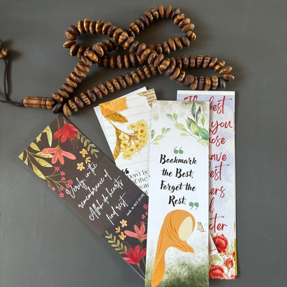 Pack of 6 Tarbiyah Bookmarks - Image 2